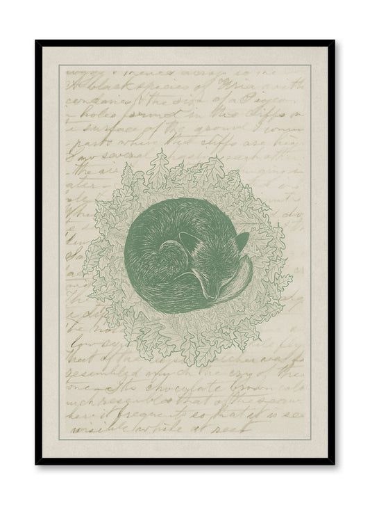 Nap Time Mr. Fox, Poster