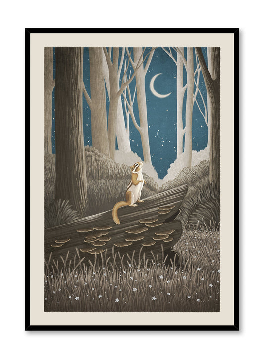 Crescent Moon Musings, Poster